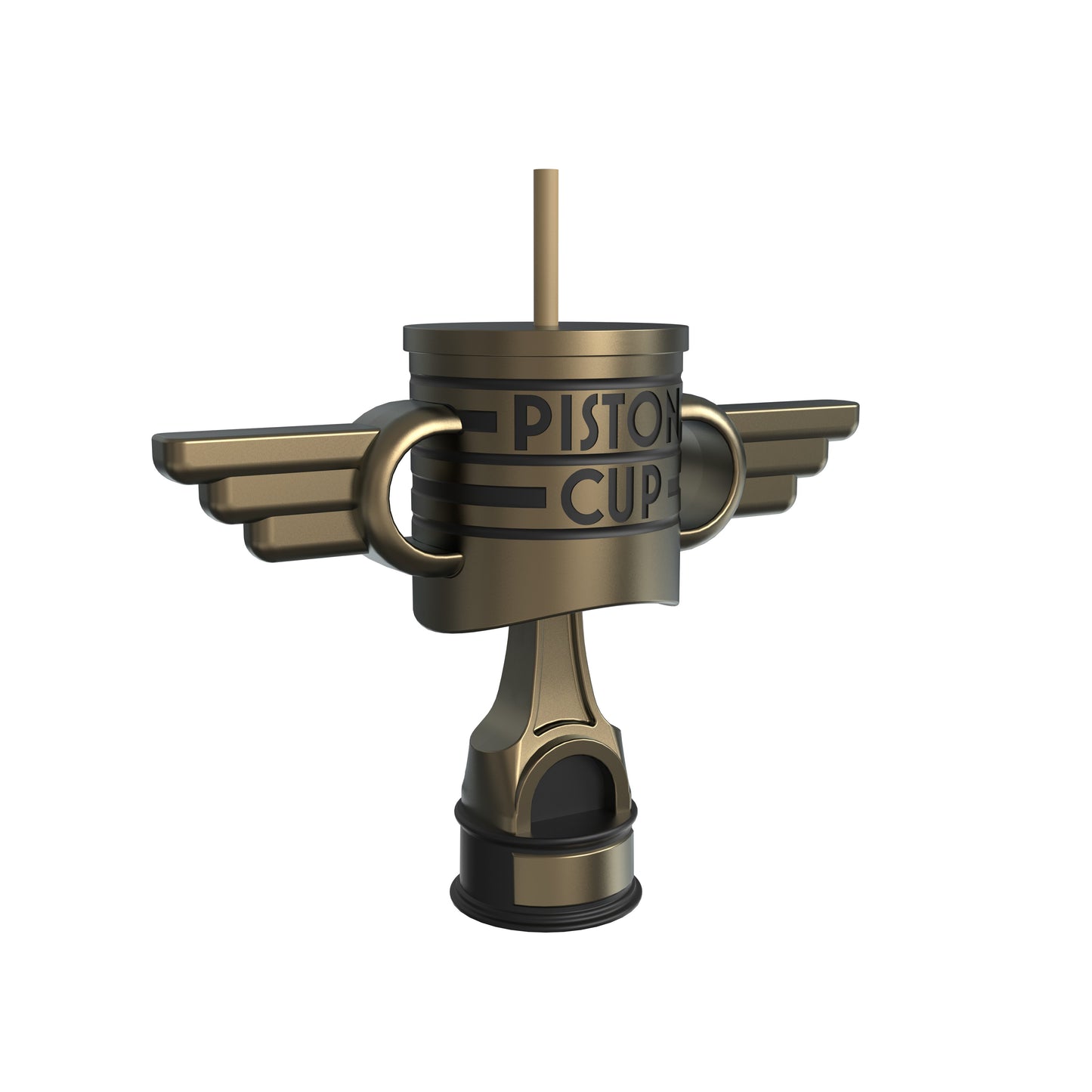 Cars movie Piston Cup collectible vessel lifestyle shot