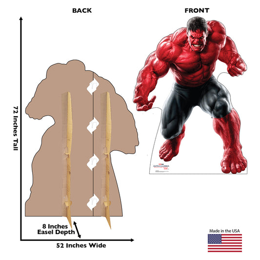 Captain America: Brave New World Red Hulk Standee-2