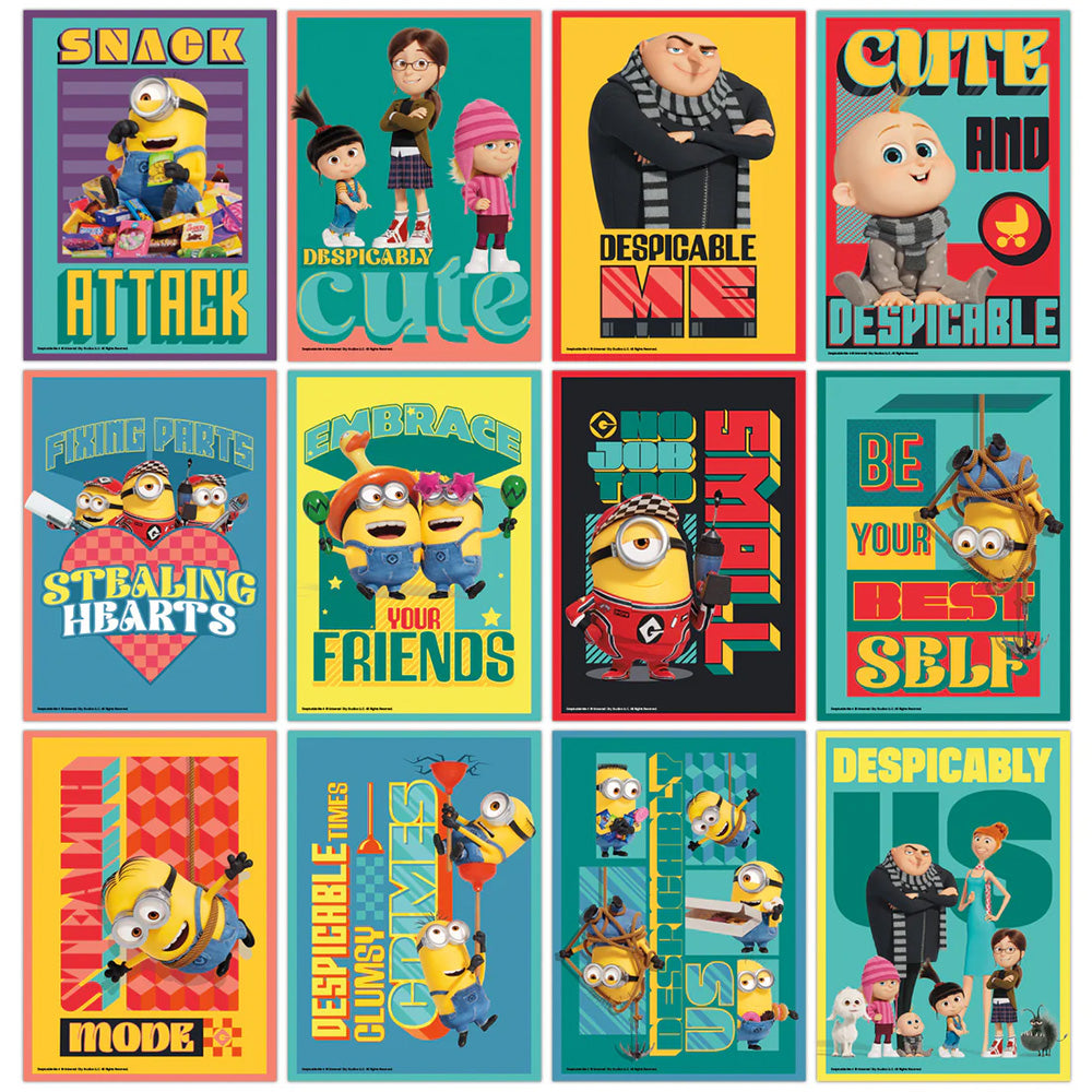 Despicable Me 4 Mini Poster Calendars