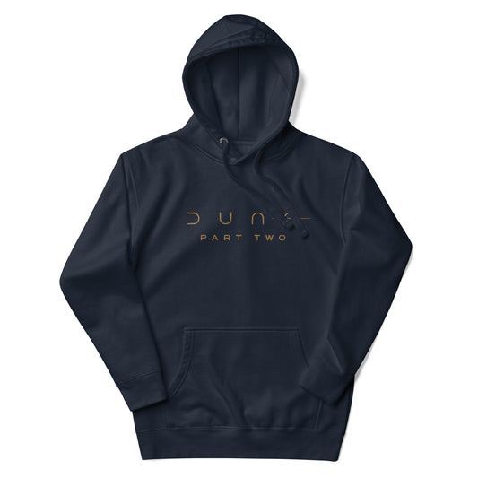 Dune: Part Two Silhouette Embroidered Hoodie-0