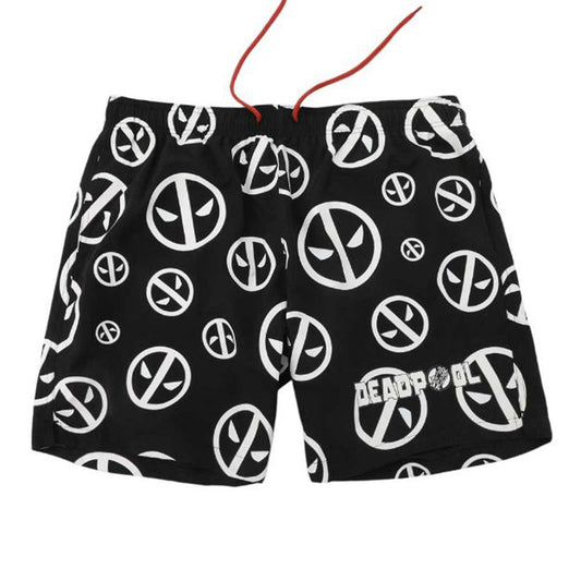 Deadpool & Wolverine: Deadpool Water Activated Color Changing Boardshorts-2