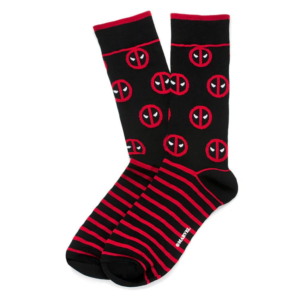 Deadpool & Wolverine: Stripe Black Socks