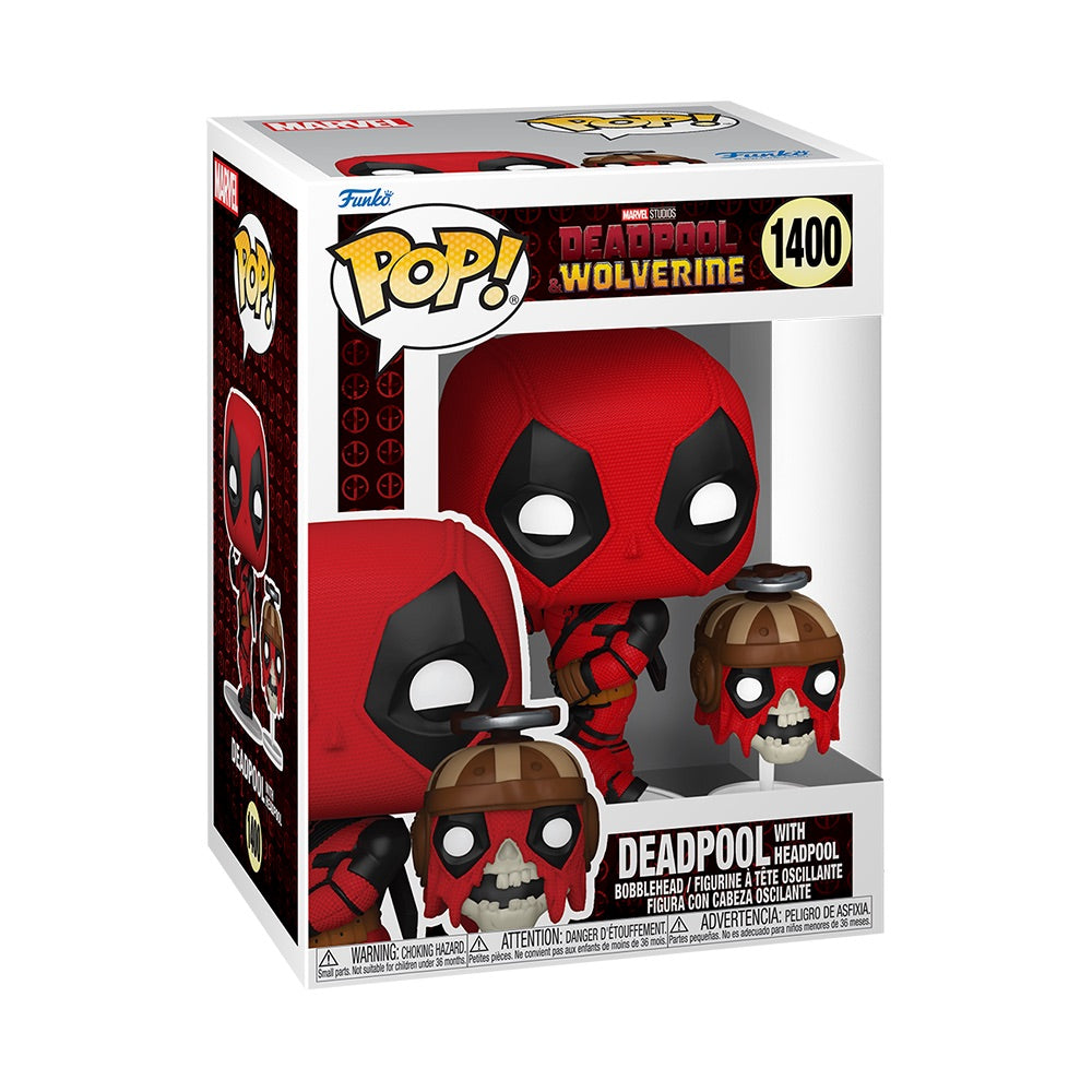 Deadpool & Wolverine: Deadpool with Headpool Funko! Pop Figure