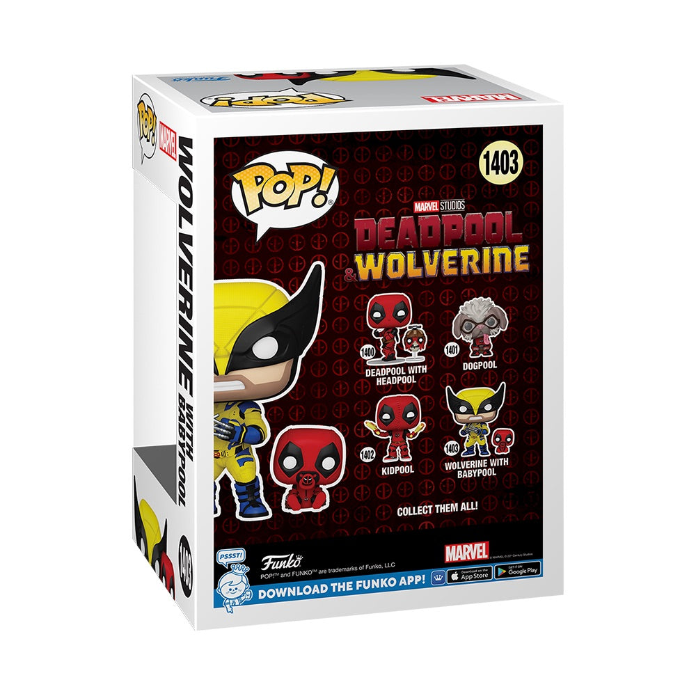 Deadpool & Wolverine: Wolverine with Babypool Funko! Pop Figure