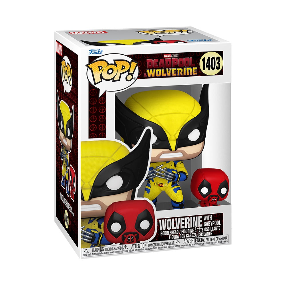 Deadpool & Wolverine: Wolverine with Babypool Funko! Pop Figure