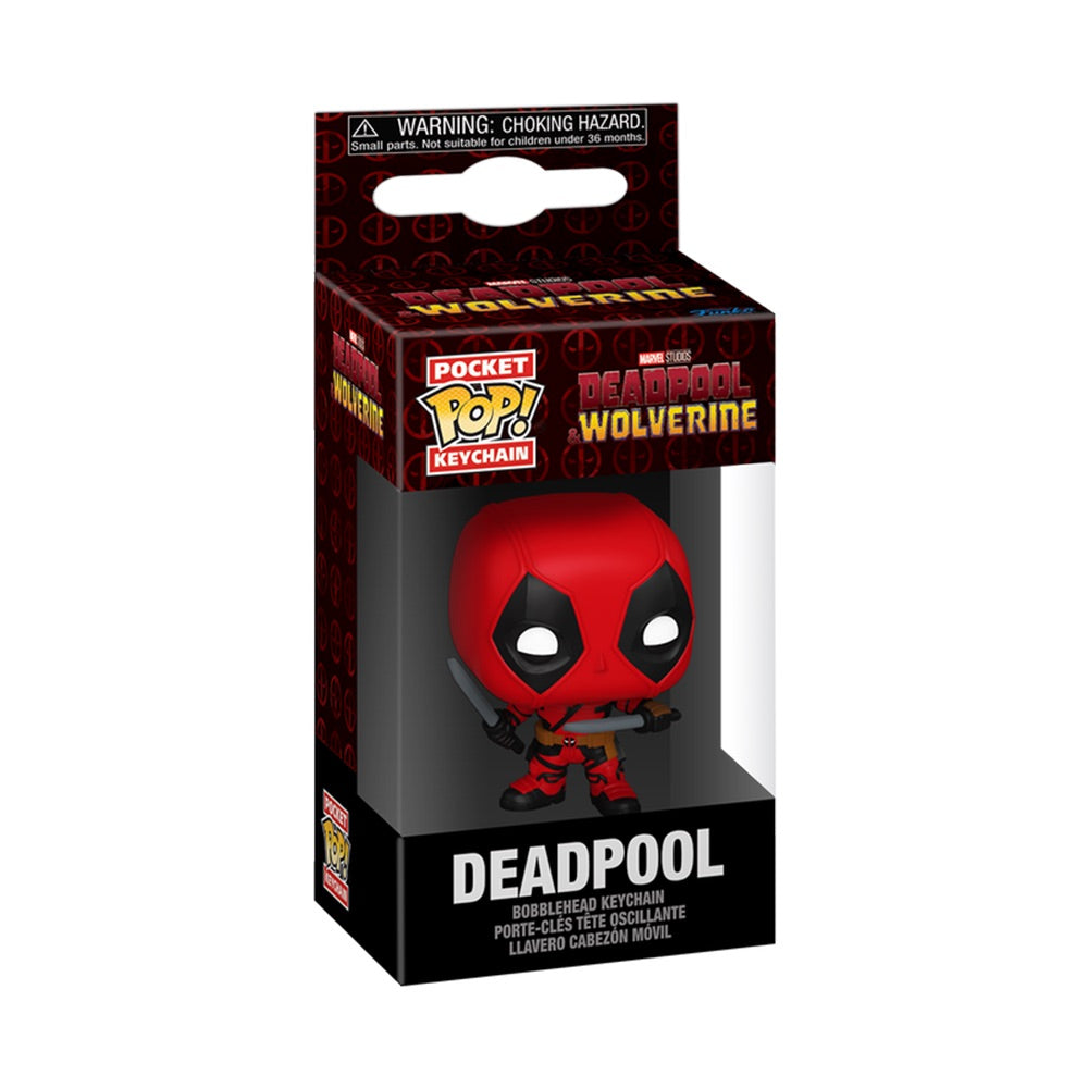 Deadpool & Wolverine: Deadpool with Swords Funko Pop! Keychain