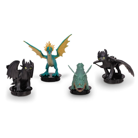 How to Train Your Dragon Cup Toppers - Set of 4-0