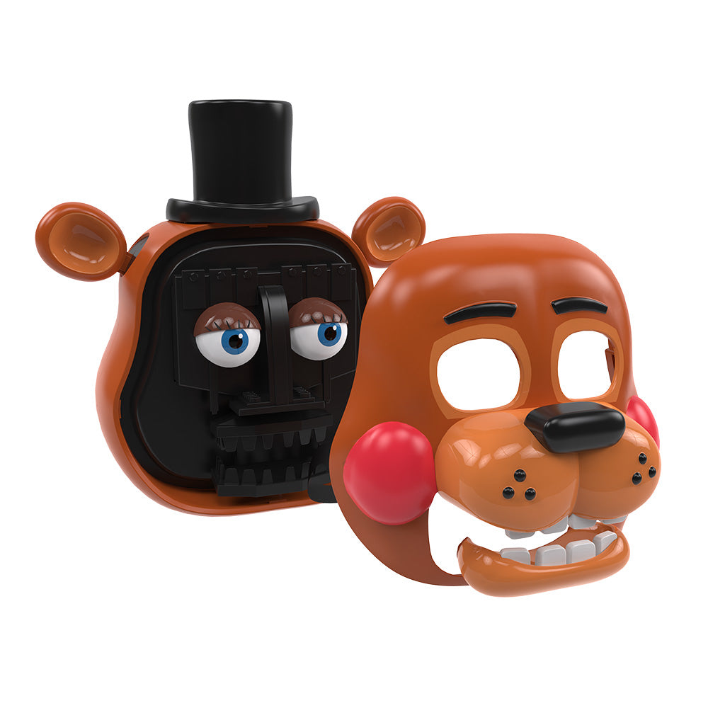 Five Nights at Freddy's Freddy Fazbear Removable Mask Popcorn Bucket