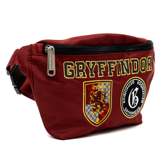 Harry Potter Gryffindor fanny pack with embroidered patches-1