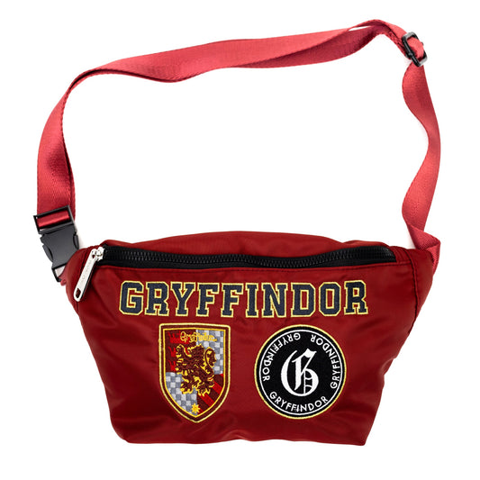 Harry Potter Gryffindor fanny pack with embroidered patches-2
