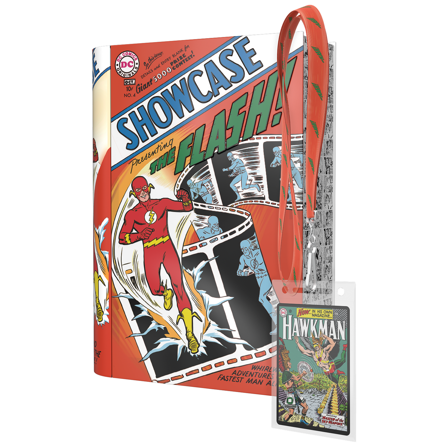 DC Comic Book Popcorn Tin with Lanyard - The Flash