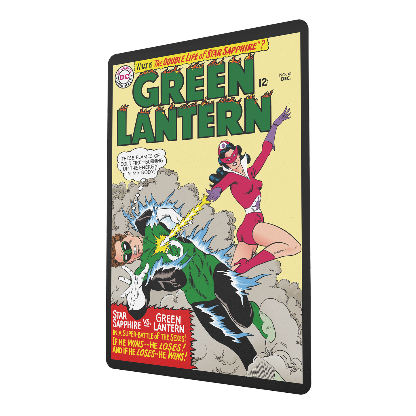 DC Comic Book Popcorn Tin with Lanyard - The Flash