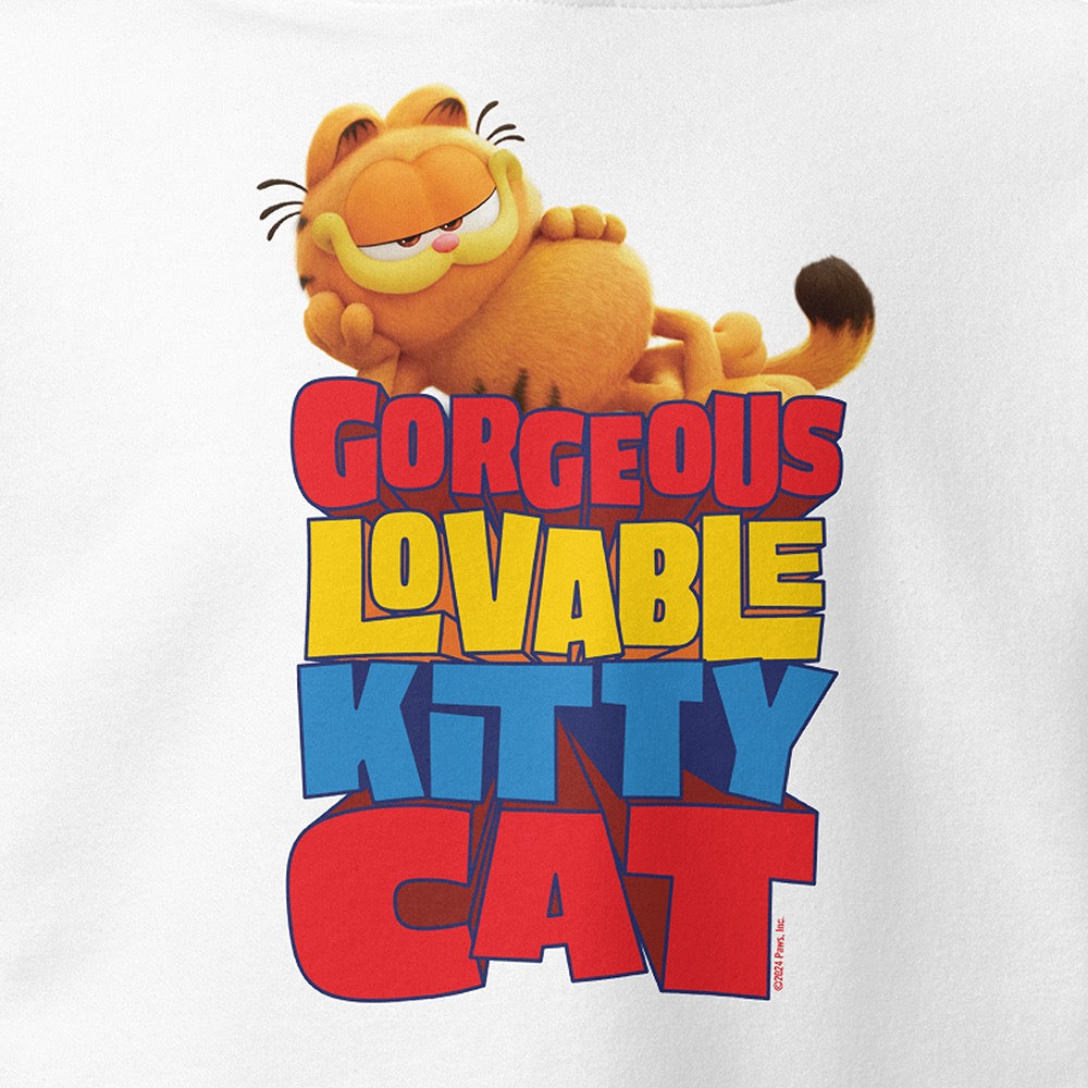 The Garfield Movie Gorgeous Loveable Kitty Cat Hoodie