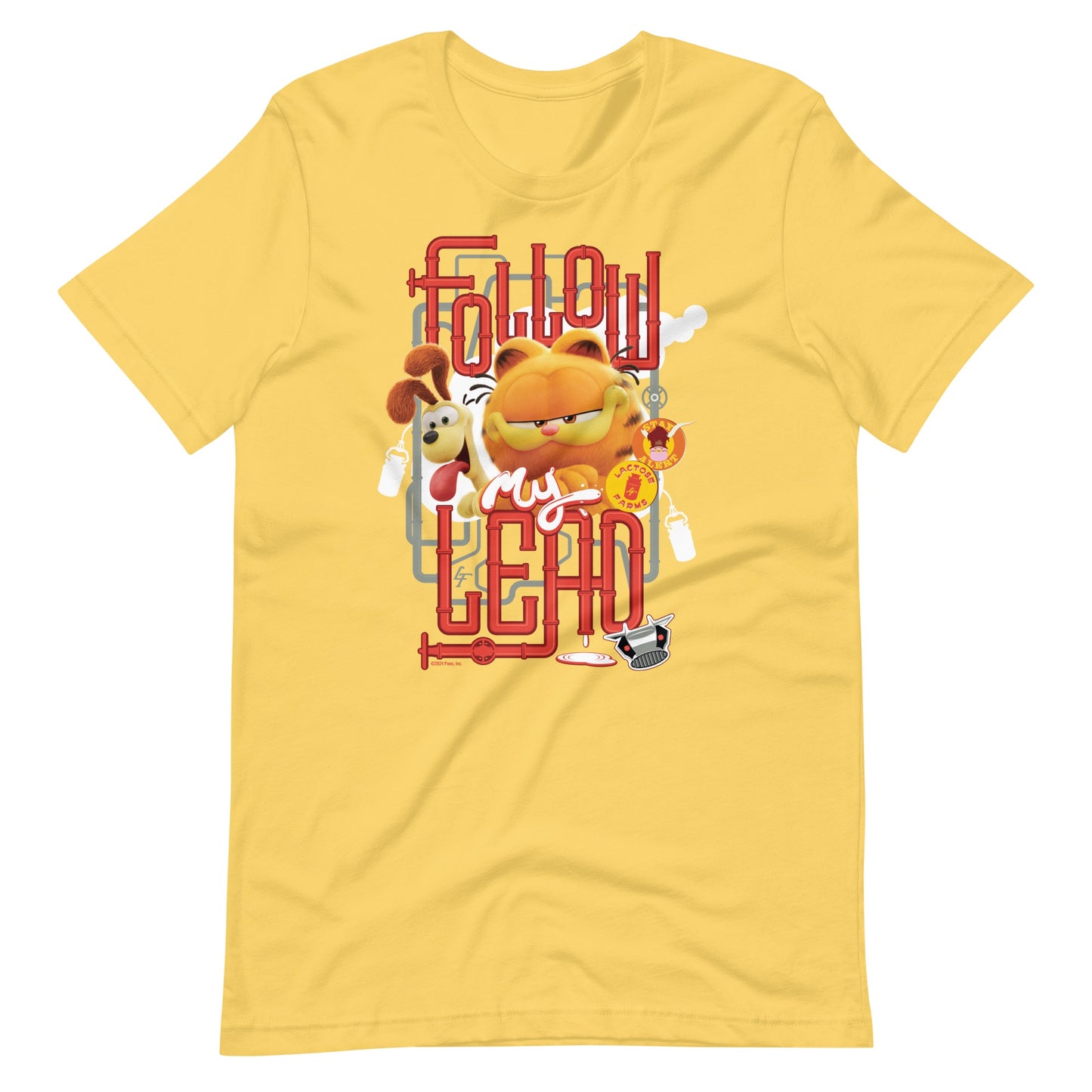 The Garfield Movie Follow My Lead T-shirt