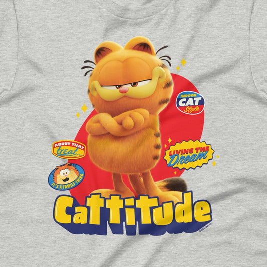The Garfield Movie Cattitude T-shirt-1