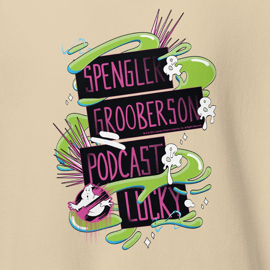 Ghostbusters: Frozen Empire Spengler & Grooberson & Podcast & Lucky Hoodie-1