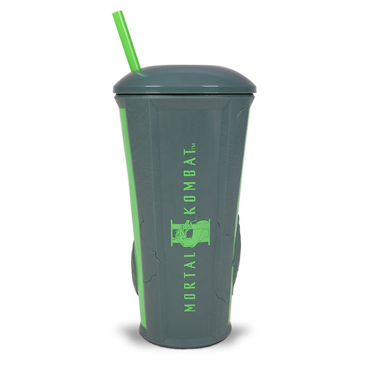 Mortal Kombat 2 32 oz Grippr Cup with Action Characters-2