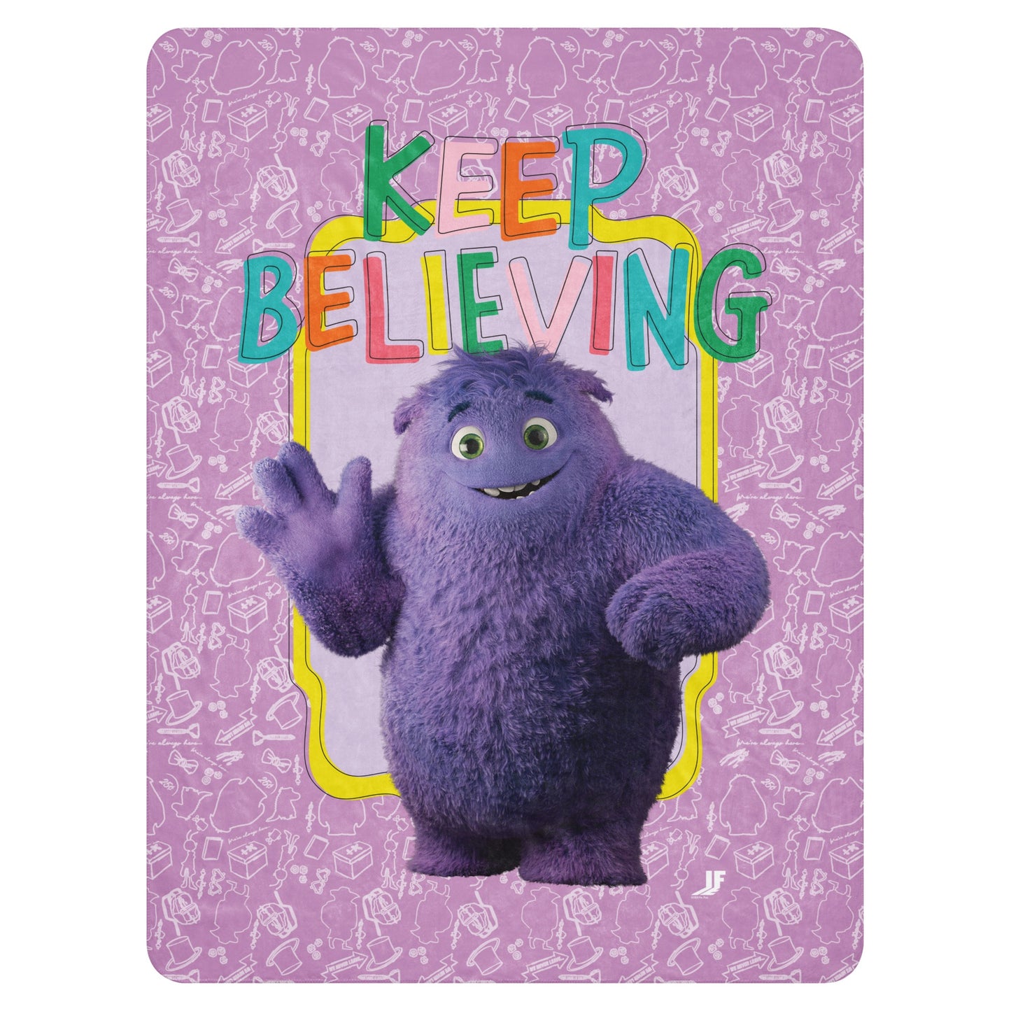 IF Keep Believing Sherpa Blanket