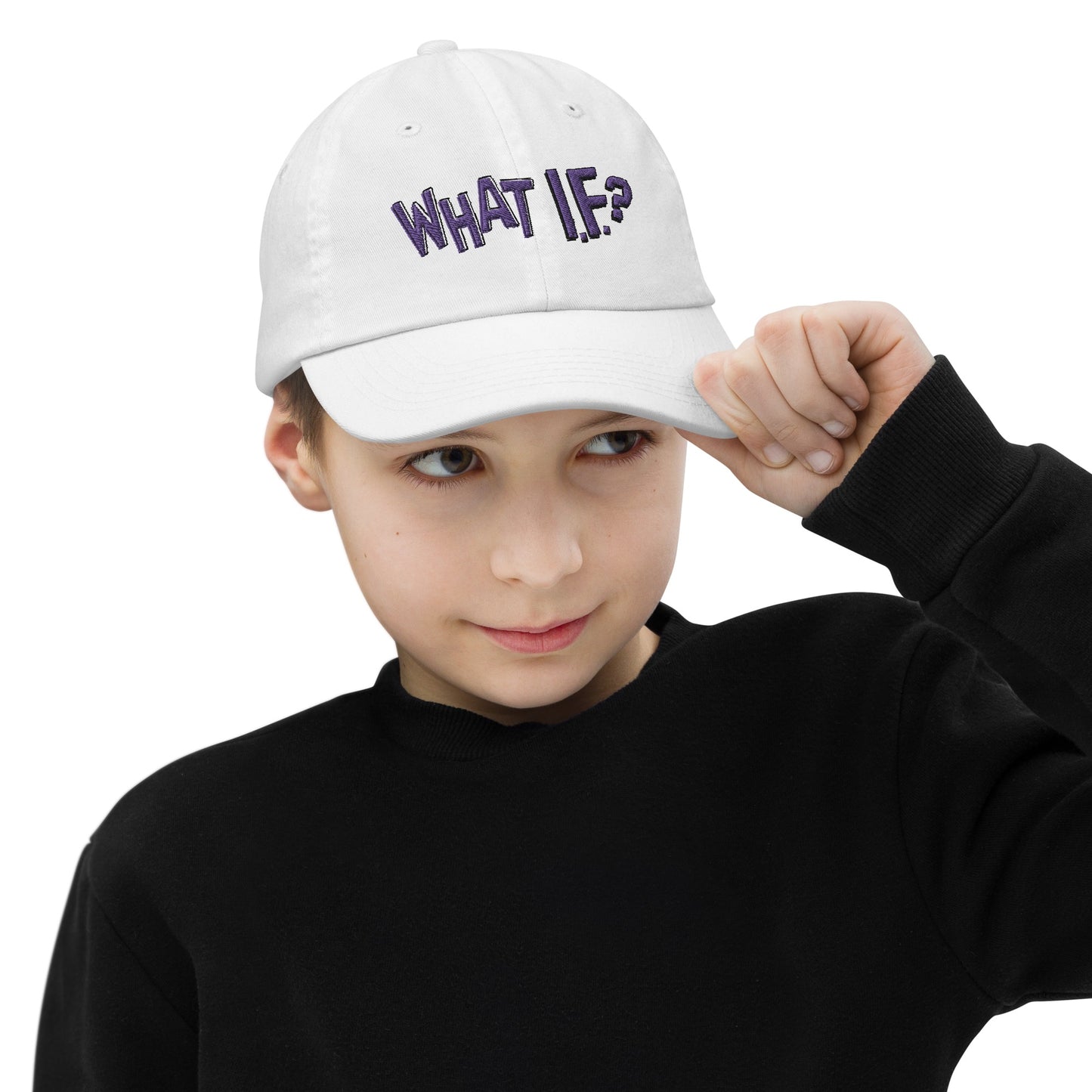 IF What IF Kids Embroidered Hat