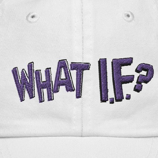 IF What IF Kids Embroidered Hat-2