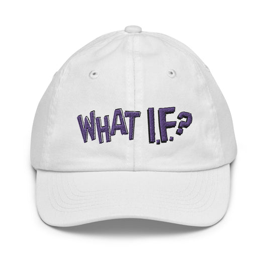 IF What IF Kids Embroidered Hat-0