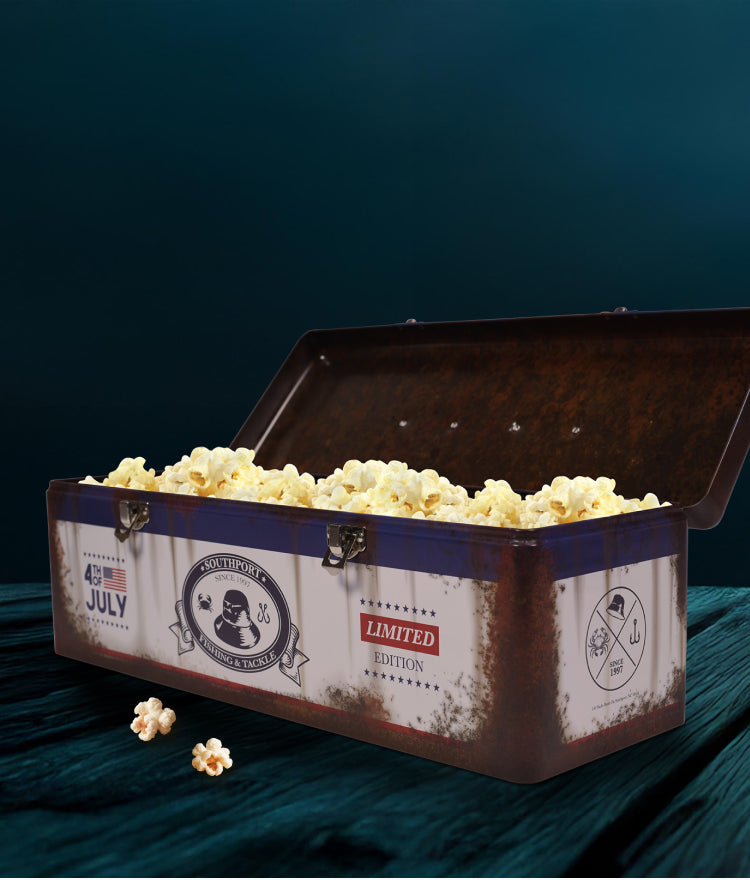 <p>THE ULTIMATE SLASHER COLLECTIBLE: SOUTHPORT POPCORN BUCKET</p>