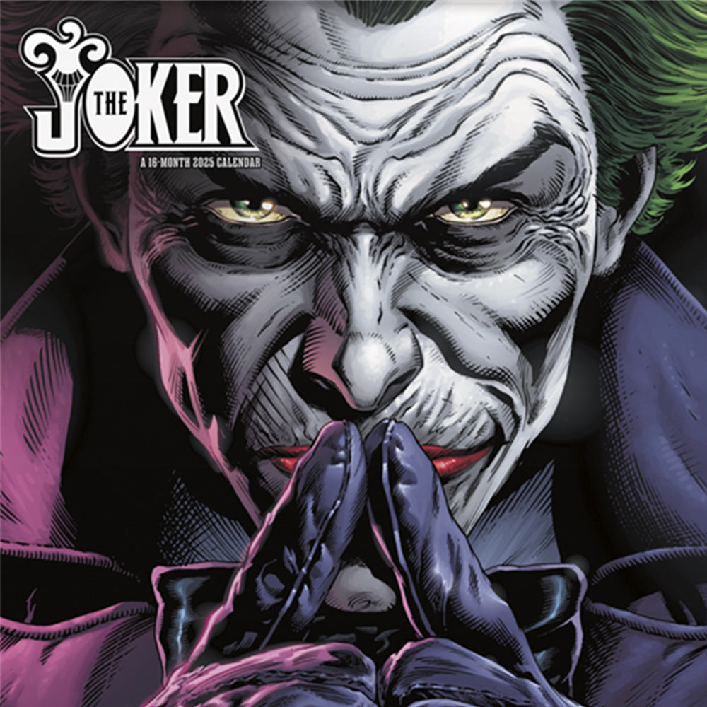 Joker 2025 16-Month Wall Calendar