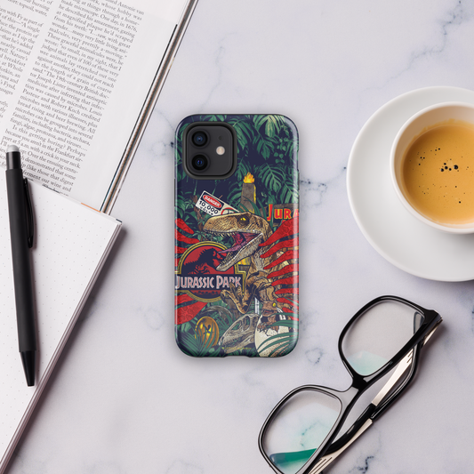 Jurassic Park Jungle Collage Tough Phone Case - iPhone iPhone 16 Pro Max-51