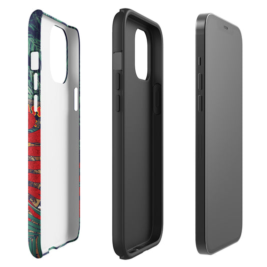 Jurassic Park Jungle Collage Tough Phone Case - iPhone iPhone 16 Pro Max-41