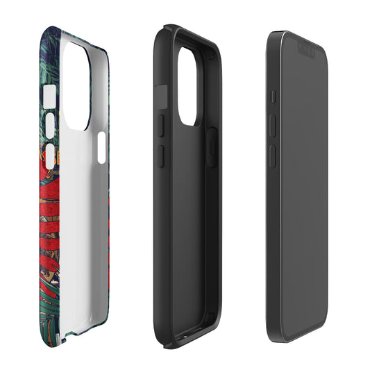 Jurassic Park Jungle Collage Tough Phone Case - iPhone iPhone 16 Pro Max-32