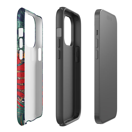 Jurassic Park Jungle Collage Tough Phone Case - iPhone iPhone 16 Pro Max-20