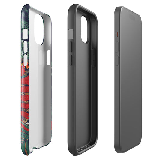 Jurassic Park Jungle Collage Tough Phone Case - iPhone iPhone 16 Pro Max-11