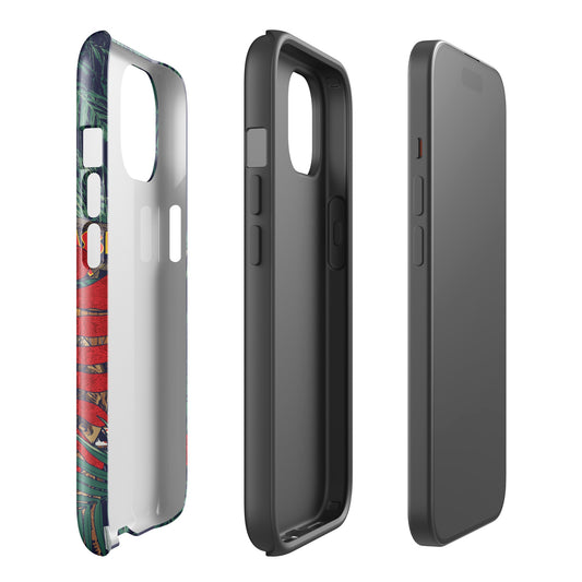 Jurassic Park Jungle Collage Tough Phone Case - iPhone iPhone 16 Pro Max-14