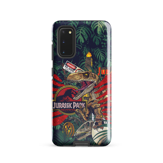 Jurassic Park Jungle Collage Samsung Tough Case Samsung Galaxy S23 Ultra-21
