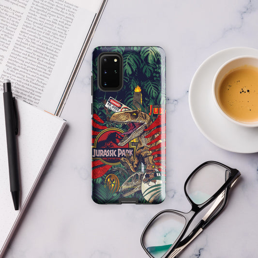 Jurassic Park Jungle Collage Samsung Tough Case Samsung Galaxy S23 Ultra-35