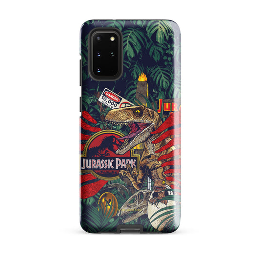Jurassic Park Jungle Collage Samsung Tough Case Samsung Galaxy S23 Ultra-33