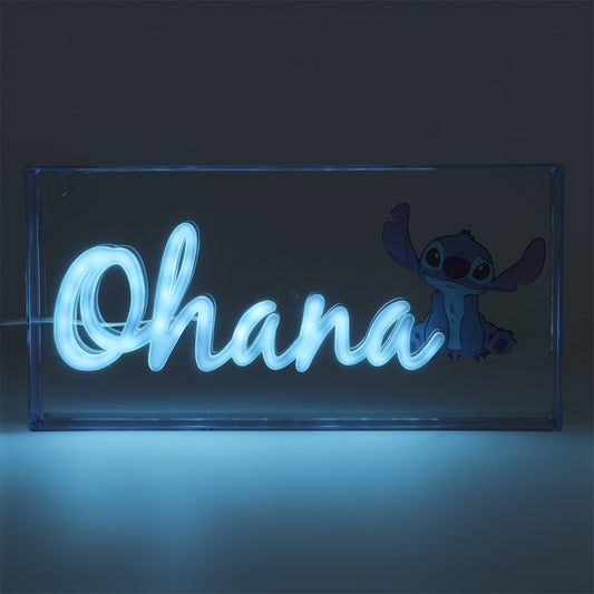 Lilo and Stitch: Stitch Ohana LED Neon Light-3