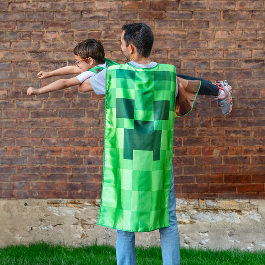 Minecraft Creeper Adult Size Cape-13