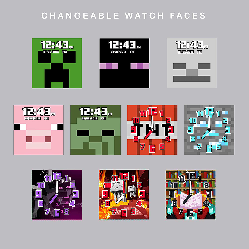 A Minecraft Movie Kids Touchscreen Interactive Smart Watch