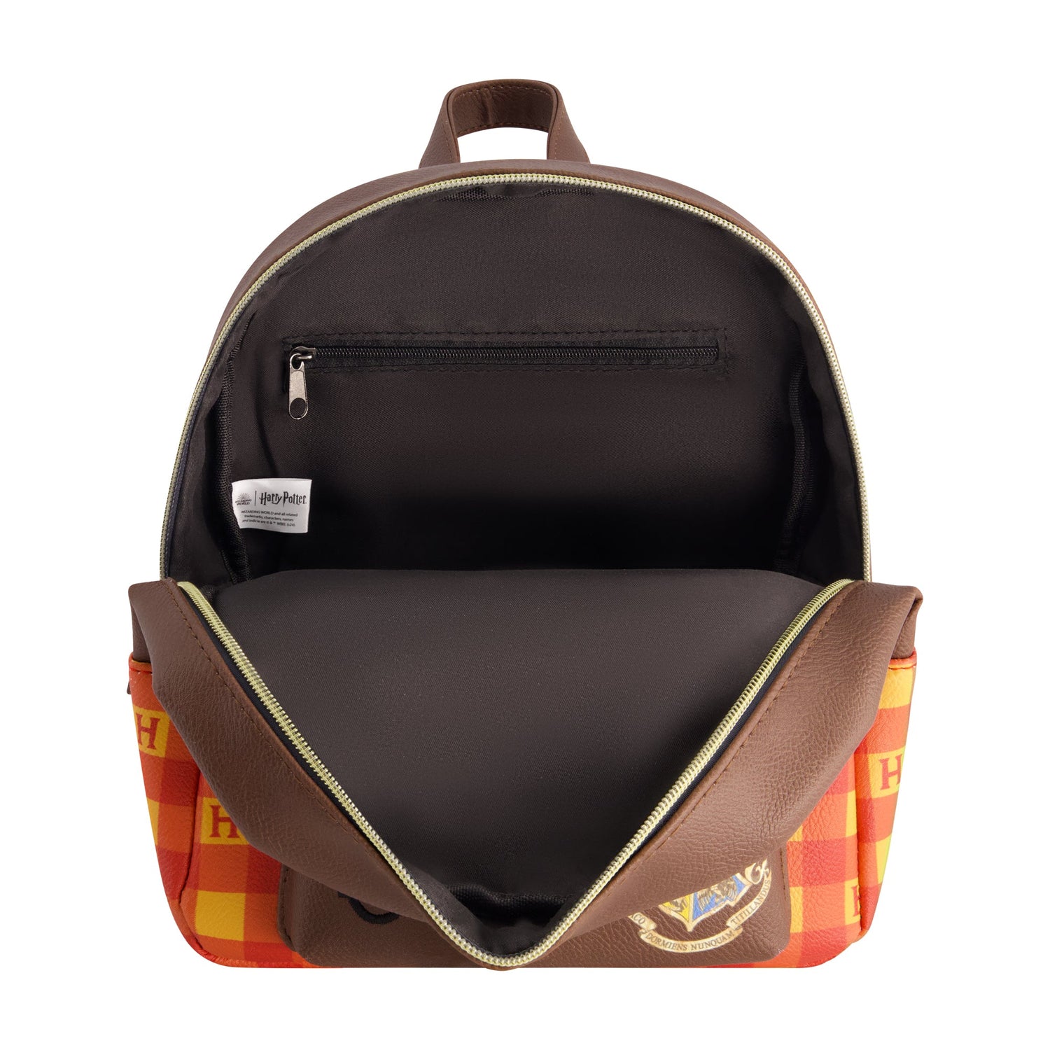 Harry Potter Hogwarts Crest Plaid Mini Backpack