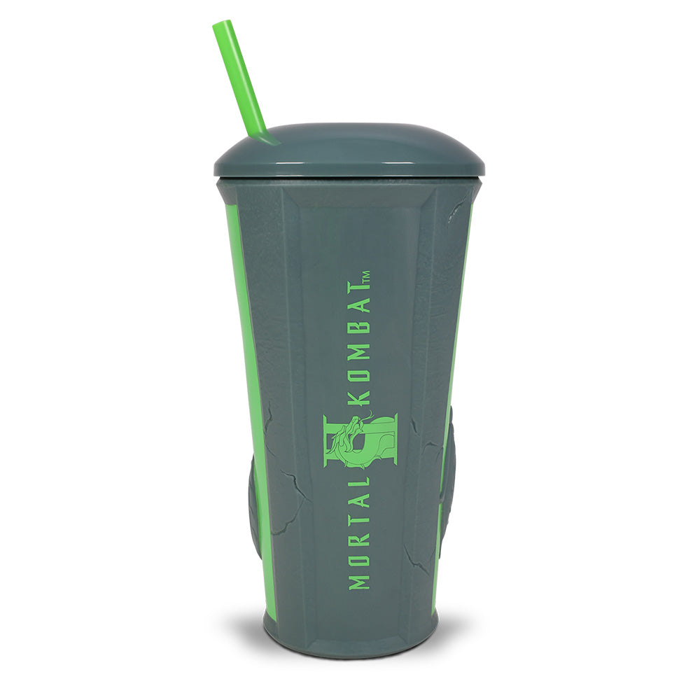 Mortal Kombat II Grippr Cup with Flat Lid-2