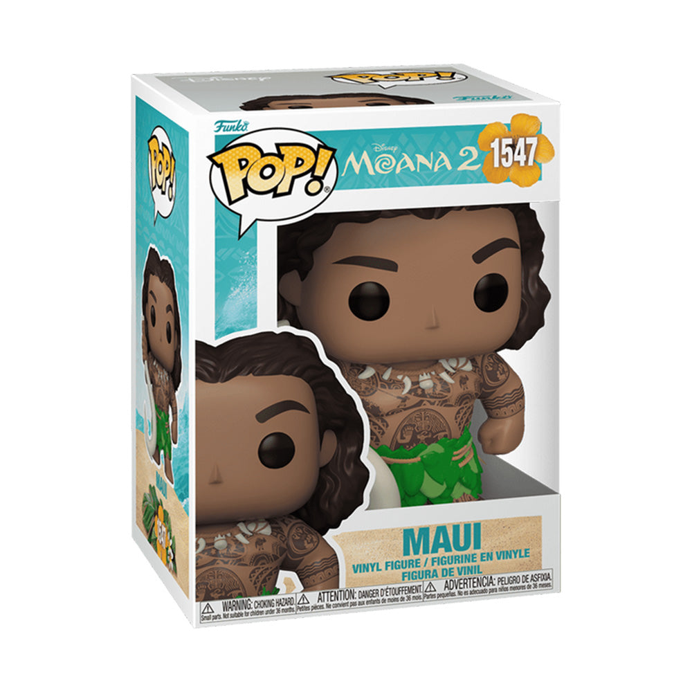 Moana 2 Maui with Fish Hook Funko Pop! Figure