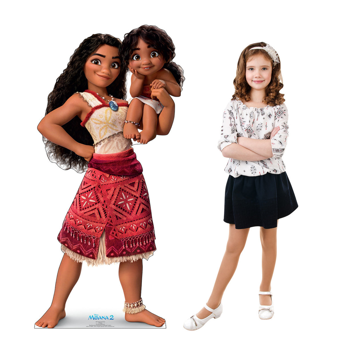 Moana 2: Moana & Simea Standee