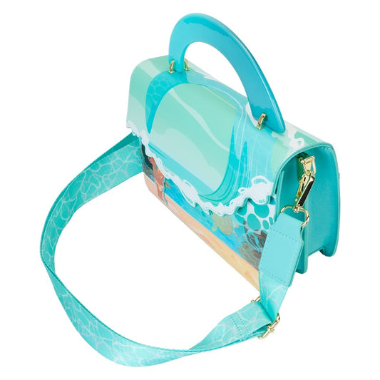 Moana Ocean Wave Handle Crossbody Bag-4