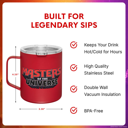 Official Masters of the Universe 2026 Movie Mug featuring I Have the Power design-2