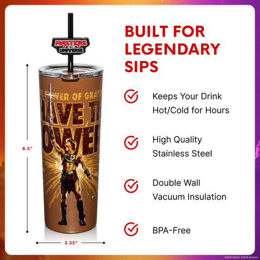 Masters of the Universe 2026 Movie Tumbler - I Have The Power-6