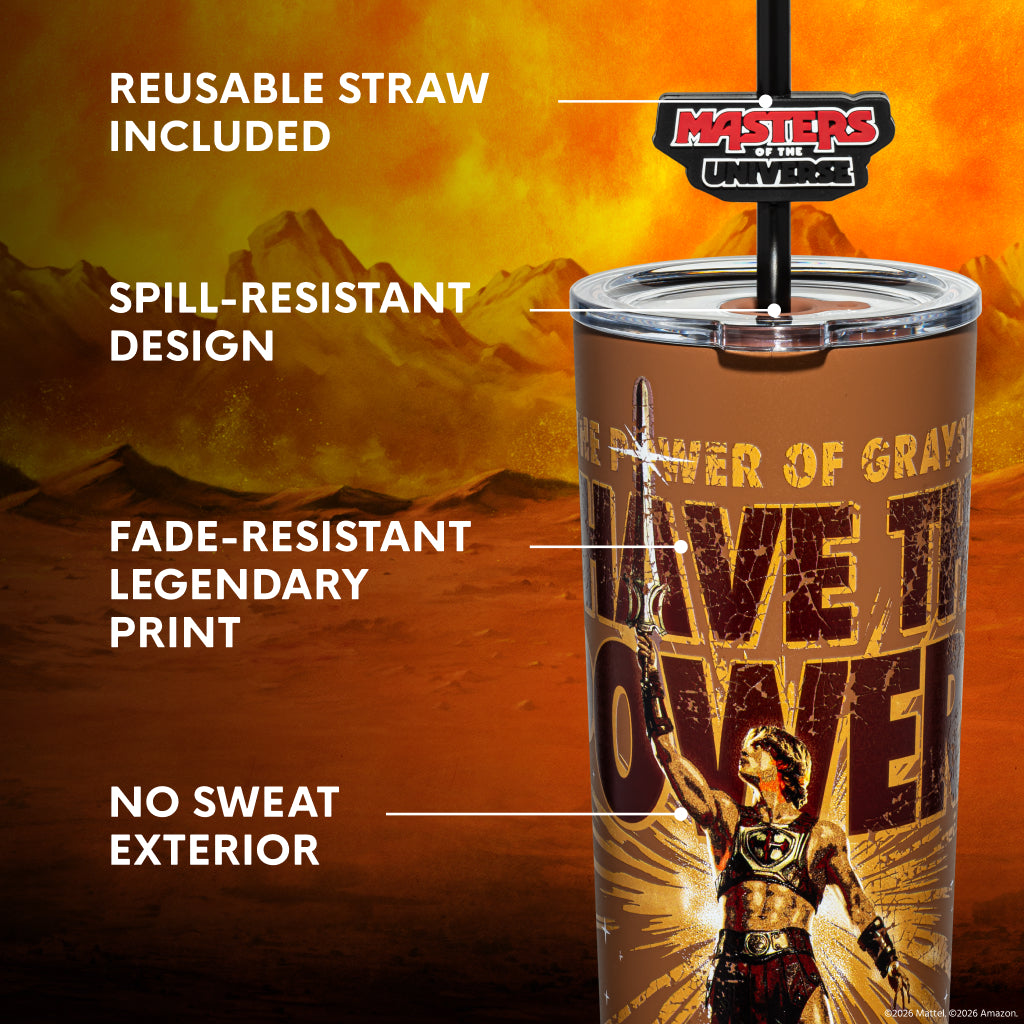 Masters of the Universe 2026 Movie Tumbler - I Have The Power