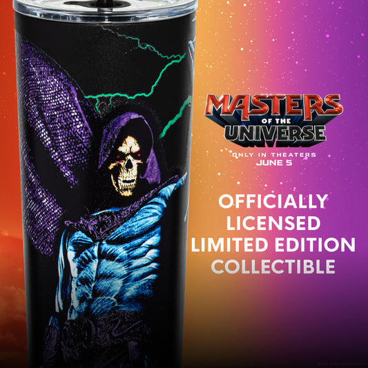 Masters of the Universe Skeletor 2026 movie tumbler front view-4
