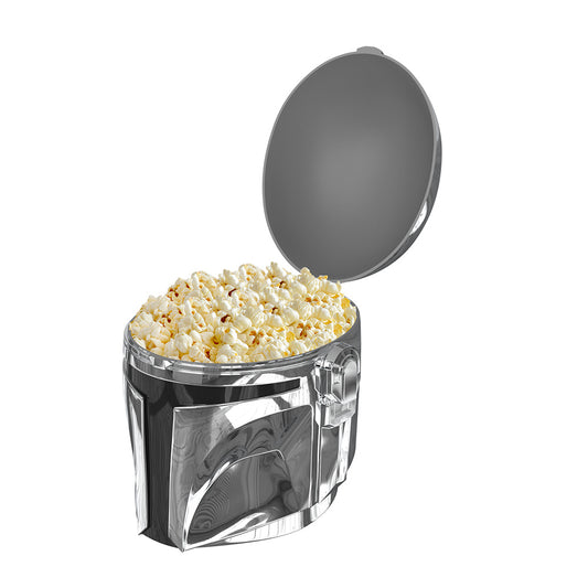The Mandalorian & Grogu Mandalorian Helmet Popcorn Bucket-3-1