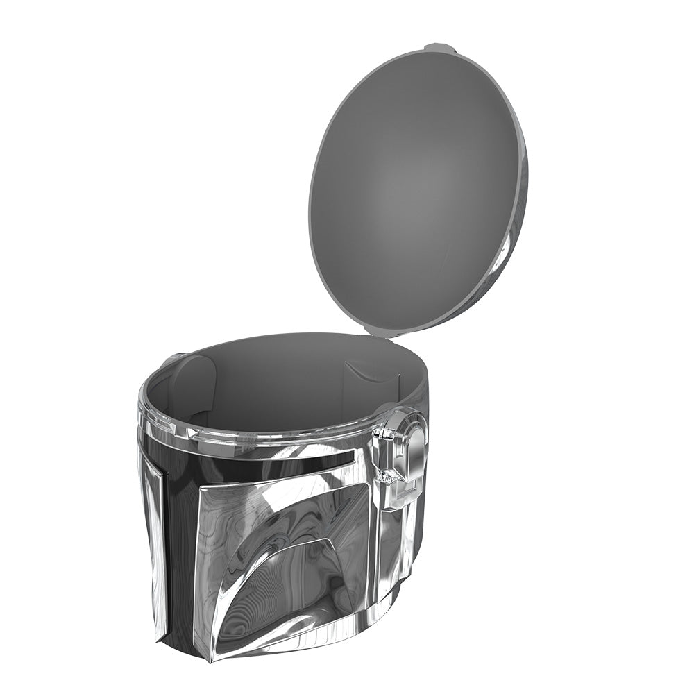 The Mandalorian & Grogu Mandalorian Helmet Popcorn Bucket-2